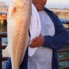 Leonard Fields of Houston caught this nice bull red on shrimp