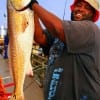 Shannon B of Houston took this 39 inch Bull red on live shrimp