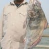 Baytown angler Juan Hilaire landed this nice 21 inch drum on shrimp