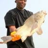 Calvin Smith JR of Houston took this nice 28 inch drum on shrimp