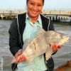 Fany Carcamo of Houston took this nice drum on live shrimp