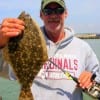 High Island angler Jackie Bertolyno took this nice flatfish on a Berkley Gulp