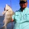 Randall Flinchum of Jena LA fished live shrimp for this nice keeper drum