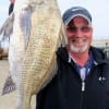 Richmond TX angler Ed Worthey took this nice keeper eater drum on shrimp
