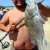 Conroe TX angler Jose Solis nabbed this nice 27inch keeper drum on live shrimp