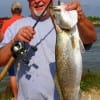 Retired Marine Donnie West latched on to this 25inch-6.7 lb gator-speck on a T-28