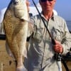 Rodger Price of League City TX fished shrimp to land this nice 26inch keeper drum