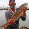 This 28inch slot red fell for the finger mullet of Conroe's Alton Thorpe