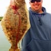 Cale Meriweather of Bryan TX nabbed this nice flounder on a finger mullet