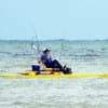 Riding high on a kayak