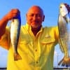 Channelview TX angler Margarito Rolsales took these nice specks on the 4AM tide while fishing live shrimp