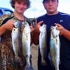 Dakota Gordan and Terisan Weaver of Batson TX nabbed these nice specks on T-28s and F-87s