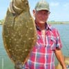 Frank Bunyard of Tarkington Prairie TX worked a Berkley Gulp along the bulkhead to come up with this beauty