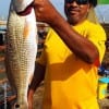 Houston angler Karl Dever took this nice slot red while fishing a finger mullet