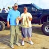 Jake Maier of Houston and Ramone Garza of Pasadena TX teamed up to catch these trout and sheepshead on live shrimp