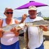 The Tatro's of Wills TX tehered up these nice specks to 24inches they caught on Shad-Raps