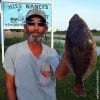 A Miss Nancy Finger Mullet put this flounder on my stringer, stated Conroe angler Alton Thorpe