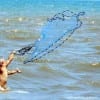 Casting for shrimp
