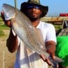 Dayton TX angler Vernon Watson nabbed this nice 24inch slot red on a finger mullet