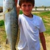 Fredricksburg TX angler Tanner Neutez nabbed this nice speck on live shad