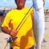 Houston angler Karl Dever fished a finger mullet to nab this nice 22 inch speck