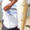 Karl Dever of Houston caught and released this HUGE 41 inch Bull Red while fishing a finger mullet