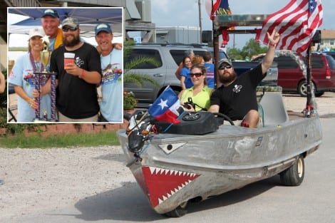 Second Place-Best Decorated Golf Cart, Jeremy Mitchell