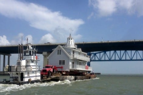 Nearing the I-45 Causeway