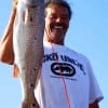 Andrew Salgado of Houston took this nice slot red on cut bait