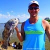 Chris Pierron of Cypress TX nabbed this nice keeper eater drum on shrimp