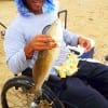 Dee Allen of Houston caught this 23inch slot red while fishing shrimp