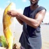 Kristian Pipkins of Houston took this 35inch tagger bull red on crab