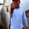 Nice keeper speck caught on a finger mullet for Edgar Rodriguez of Houston
