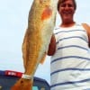 Porter TX angler Jack Warren nabbed this nice 33inch tagger bull red on shrimp