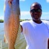Porter TX angler James Bowden nabbed this keeper speck on finger mullet
