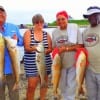 The Over The Hill Gang paid thier dues today with red-fish from Rollover Pass