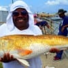 WOW!! Whatta Catch for Joclyn Phillips of Houston for this 39inch tagger bull red caught on a finger mullet