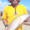 A 26inch slot red took the shrimp of Houston's Gorden Scott