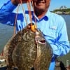 Harlingen TX angler Moses Mata waded Rollover bay with Berkley Gulp for these nice flatfish