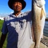 Marcella Irvin of Houston took this nice 25inch slot red on shrimp