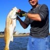 Zane Dayon of Winnie TX caught this nice 30inch tagger bull red on shrimp