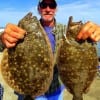 High Islander Jackie Bertolino nabbed these 19 and 20inch flounder caught on Berkley Gulp