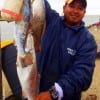 Houston Chronicle angler Robert Aquirrie fished top-waters and Berkley Gulp to tether up 5 nice speckled trout