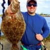 Kelly Kuropata of Plano TX caught this nice flounder on a Berkley Gulp