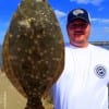 Lafayette LA angler Kevin Delph managed to catch this nice flatfish on shrimp