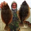 Michael Mathis of Houston nabbed his November flounder limit on Berkley Gulp