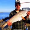 Onalaska TX angler Paul Neugedauer took this 35inch tagger bull red on a finger mullet