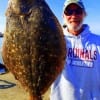 CATCH of the DAY!! This 22inch flounder caught by High Islander Jackie Bertolino hit a Berkley Gulp