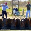 High Islander Jackie Bortolino nets Rusty Schleys speck he caught on soft plastic