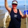 Kaye Parrish of Porter TX caught this nice drum on shrimp